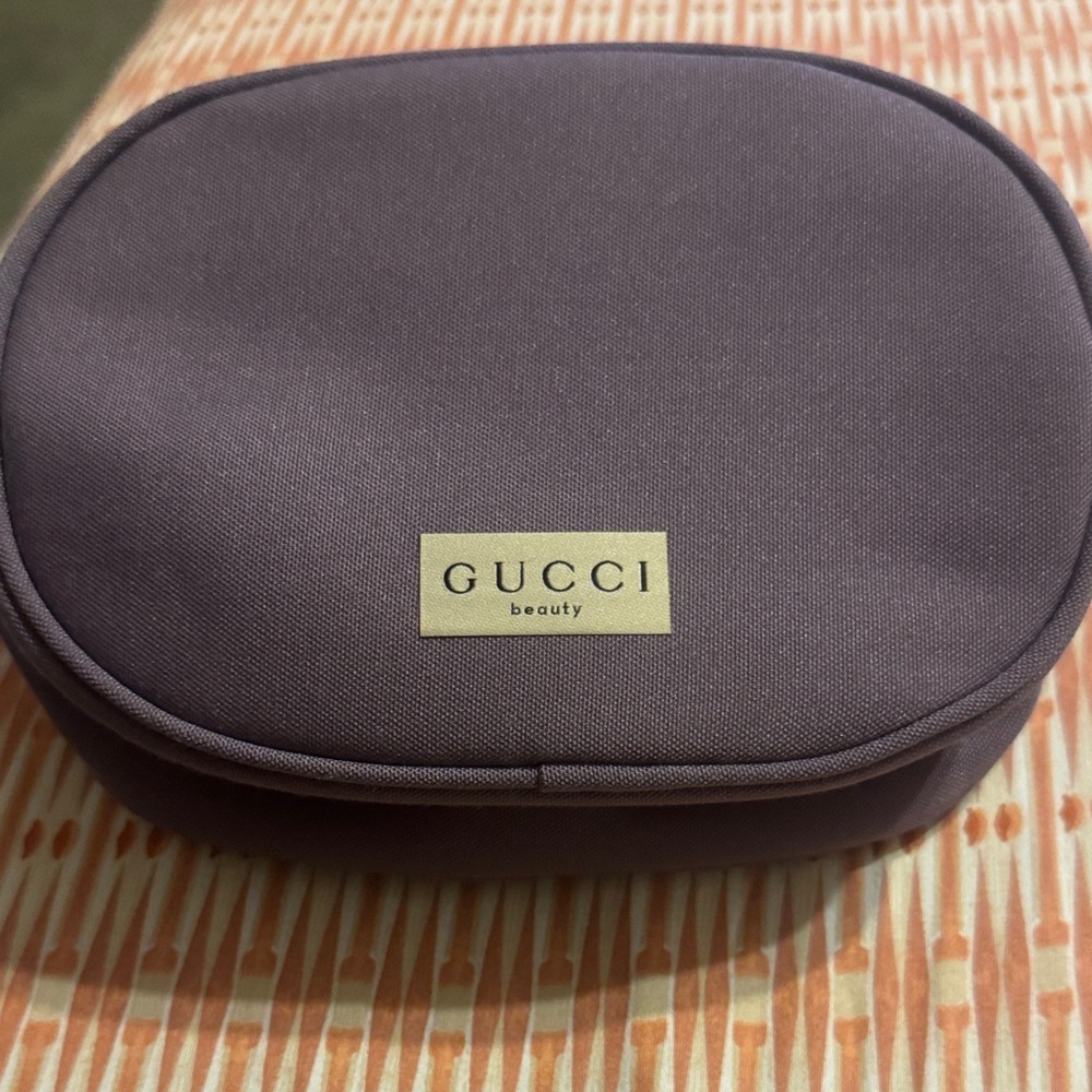 Gucci Purple Cosmetic Bag